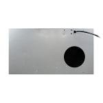 ElectriQ 52cm Silver Canopy Cooker Hood