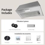 FIREGAS 52cm Integrated Kitchen Extractor Hood