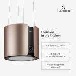 Klarstein Skyfall Smart Island Hood with App Control
