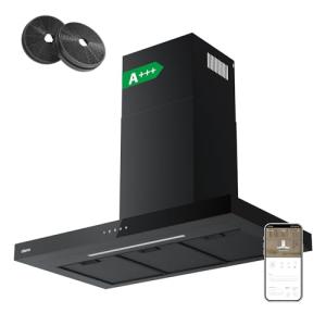 Ciarra 90cm WiFi Touch Control Chimney Hood