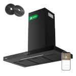 Ciarra 90cm WiFi Touch Control Chimney Hood