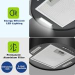 SNDOAS 700m³/h Island Cooker Hood with Remote