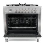 36" Cosmo Dual Fuel Range with Convection Oven