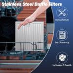 30" Stainless Steel Range Hood with Touch Control