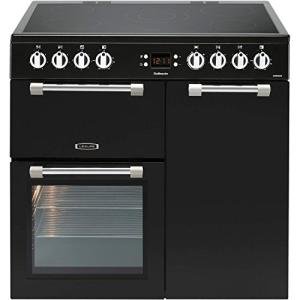 Black Cookmaster Electric Range Cooker by Leisure