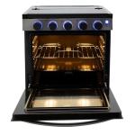 RecPro 21" Gas Range Stove | Black or Silver Options