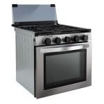 RecPro 21" Gas Range Stove | Black or Silver Options