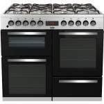 Beko Dual Fuel Range Cooker -Stainless Steel