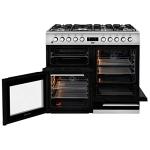 Beko Dual Fuel Range Cooker -Stainless Steel