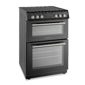 Montpellier 60cm Black Ceramic Mini Range Cooker