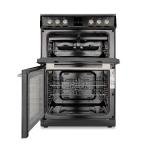 Montpellier 60cm Black Ceramic Mini Range Cooker