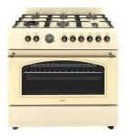 Ferre 90cm Dual Fuel Range Cooker - Cream