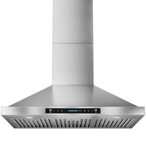 36 Inch Wall Mount Range Hood with Gesture Control