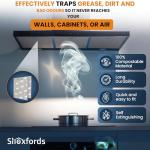 Shoxfords Universal Extractor Hood Filters - 2 Pack