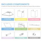 90cm Chimney Cooker Hood with LED and Filters