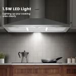 90cm Chimney Cooker Hood with LED and Filters