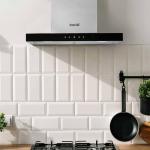 Baridi 60cm Stainless Steel Chimney Cooker Hood
