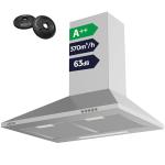 CIARRA 60cm Stainless Steel Kitchen Vent Hood