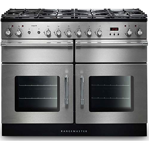 110cm Dual Fuel Range Cooker - Stainless Steel