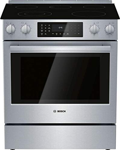 Bosch 800 30" Electric Slide-in Range - Stainless