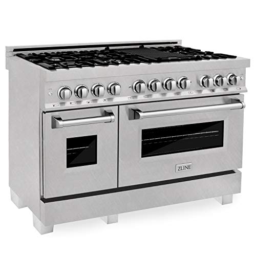 ZLINE 48" Dual Fuel Range with Gas & Electric Oven