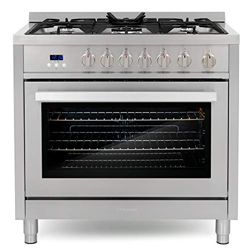 36" Gas Range with Rapid Convection Oven