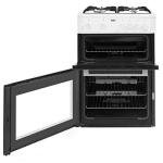 Beko 60cm Double Oven Gas Cooker - White