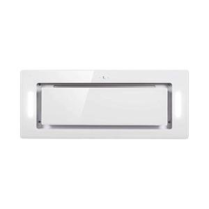 ElectriQ 72cm White Glass Canopy Cooker Hood