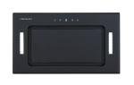 Cookology 52cm Black Glass Integrated Cooker Hood