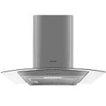 Abode 60cm Stainless Steel Curved Extractor Hood