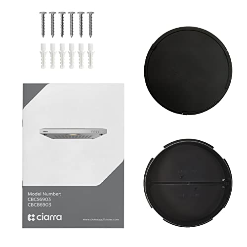 CIARRA 60cm Wall-Mounted Range Cooker Hood