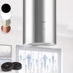 Klarstein Chandelier Island Cooker Hood, 650m³/h