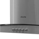Abode 60cm Stainless Steel Curved Extractor Hood