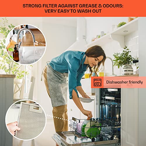 Klarstein 90 cm Wall Mount Kitchen Extractor Fan