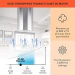 Klarstein Chandelier Island Cooker Hood, 650m³/h