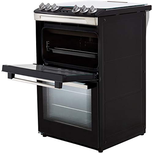 Zanussi 55cm Stainless Steel Gas Cooker with Grill