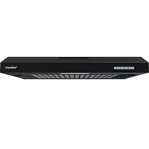 Comfee' 60cm Black Under Cabinet Extractor Hood