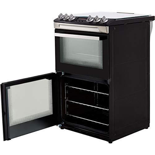 Zanussi 55cm Stainless Steel Gas Cooker with Grill