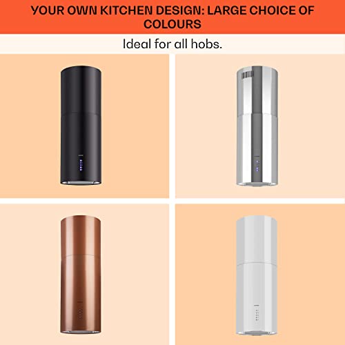 Klarstein Chandelier Island Cooker Hood, 650m³/h