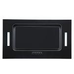SIA 52cm Black Glass Built-In Cooker Hood