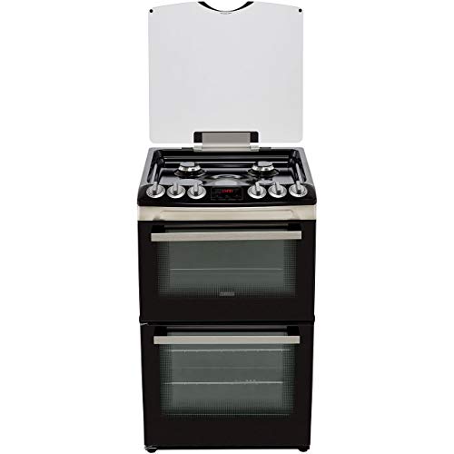 Zanussi 55cm Stainless Steel Gas Cooker with Grill