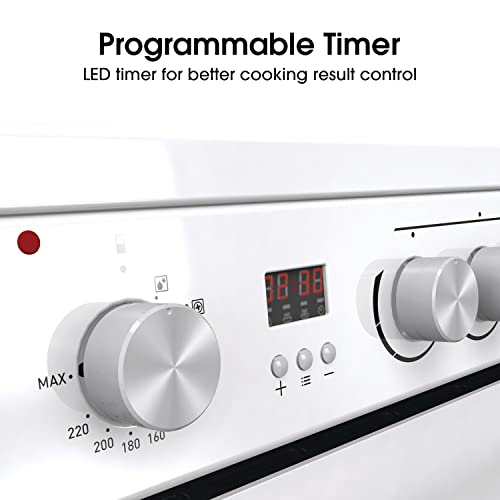 Hisense 60cm Electric Cooker with Ceramic Hob