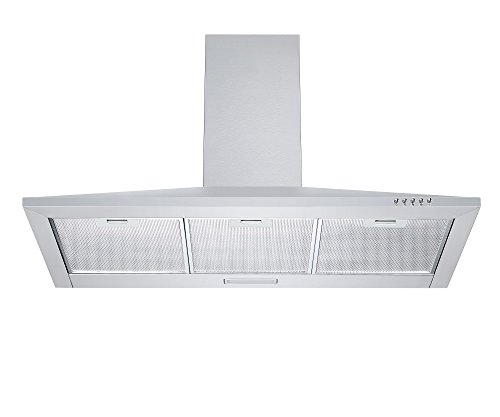 Cookology 90cm Stainless Steel Chimney Cooker Hood