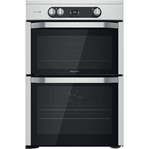 Hotpoint 60cm Induction Electric Double Oven Cooker