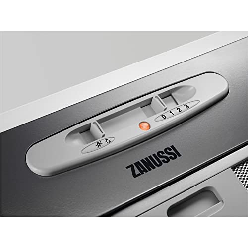 Zanussi 52cm Silver Canopy Cooker Hood