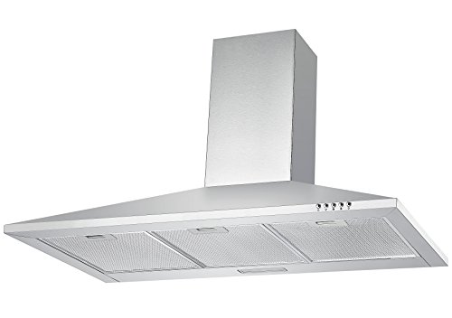 Cookology 90cm Stainless Steel Chimney Cooker Hood