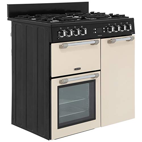 Leisure CK90 Gas Hob - Black & Cream
