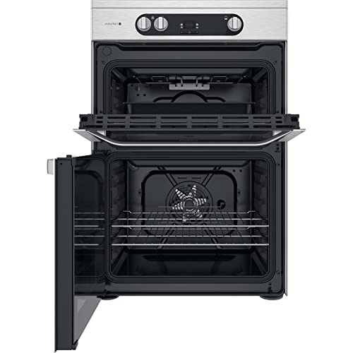 Hotpoint 60cm Induction Electric Double Oven Cooker