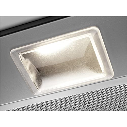 Zanussi 52cm Silver Canopy Cooker Hood