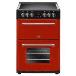 Belling Farmhouse 60E Ceramic Range Cooker, 60cm, Jalapeno